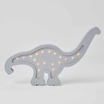 Brontosaurus Wooden Night Light
