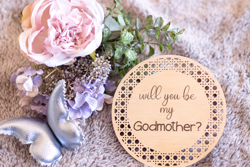 Will You Be My Godmother/Godfather Disc