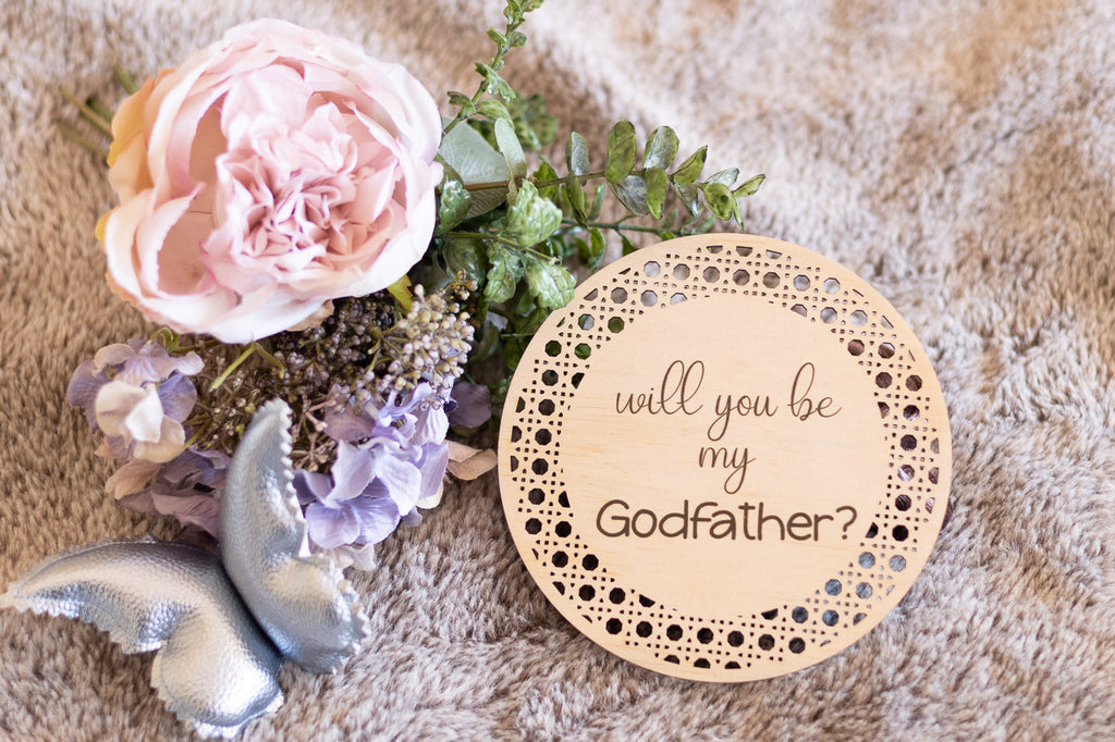 Will You Be My Godmother/Godfather Disc